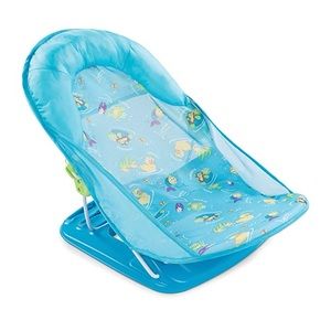 Summer Deluxe Baby Bather, Blue - compact for travel!